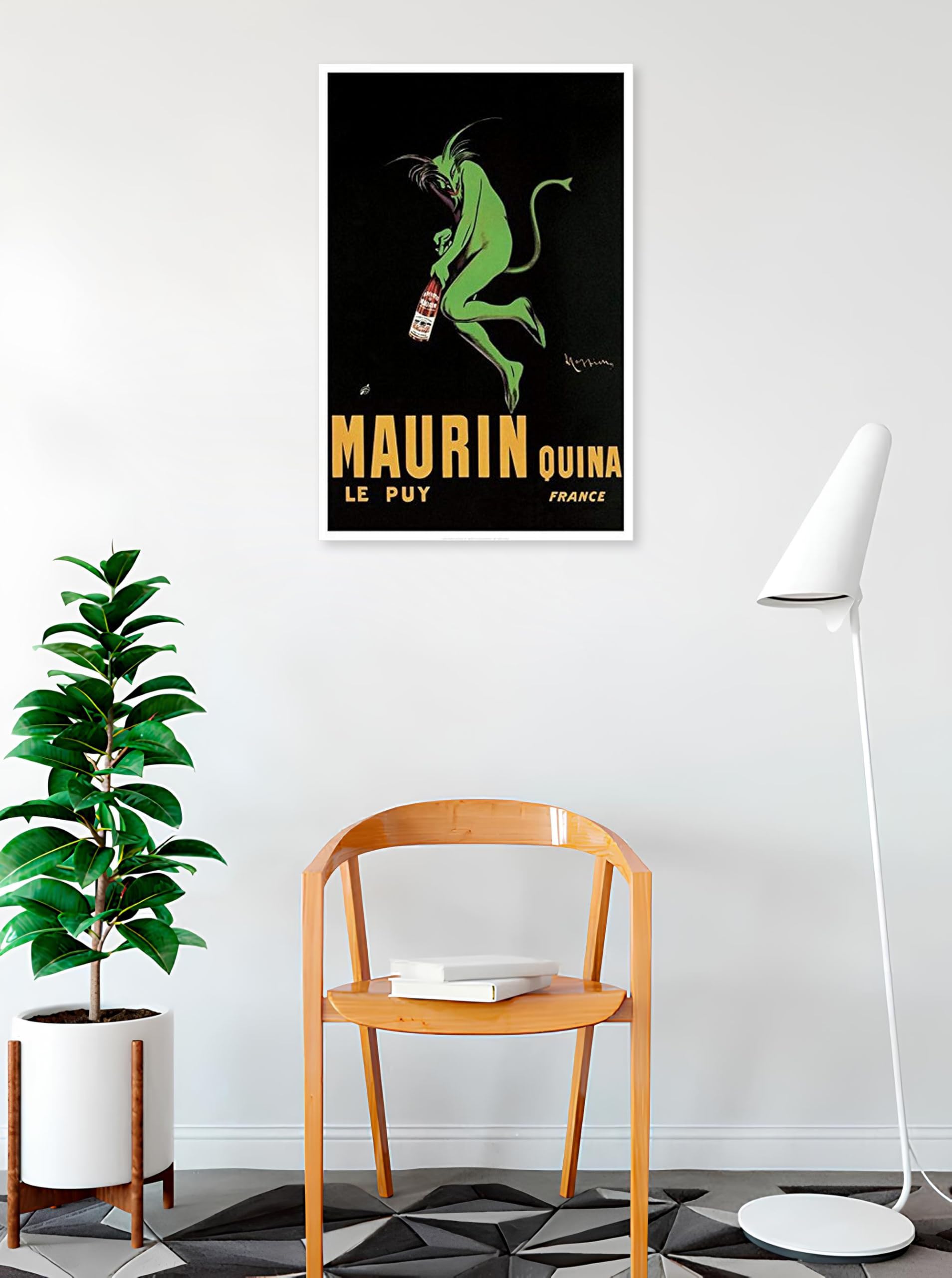 Amazon.co.jp: Maurin Quinaル・ピュイ1906年by Leonetto Cappiello 36